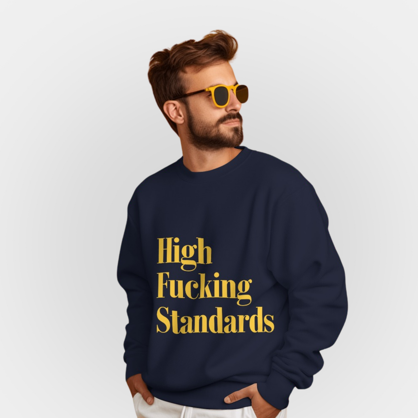 High Standards Graphic Printed Sweatshirt