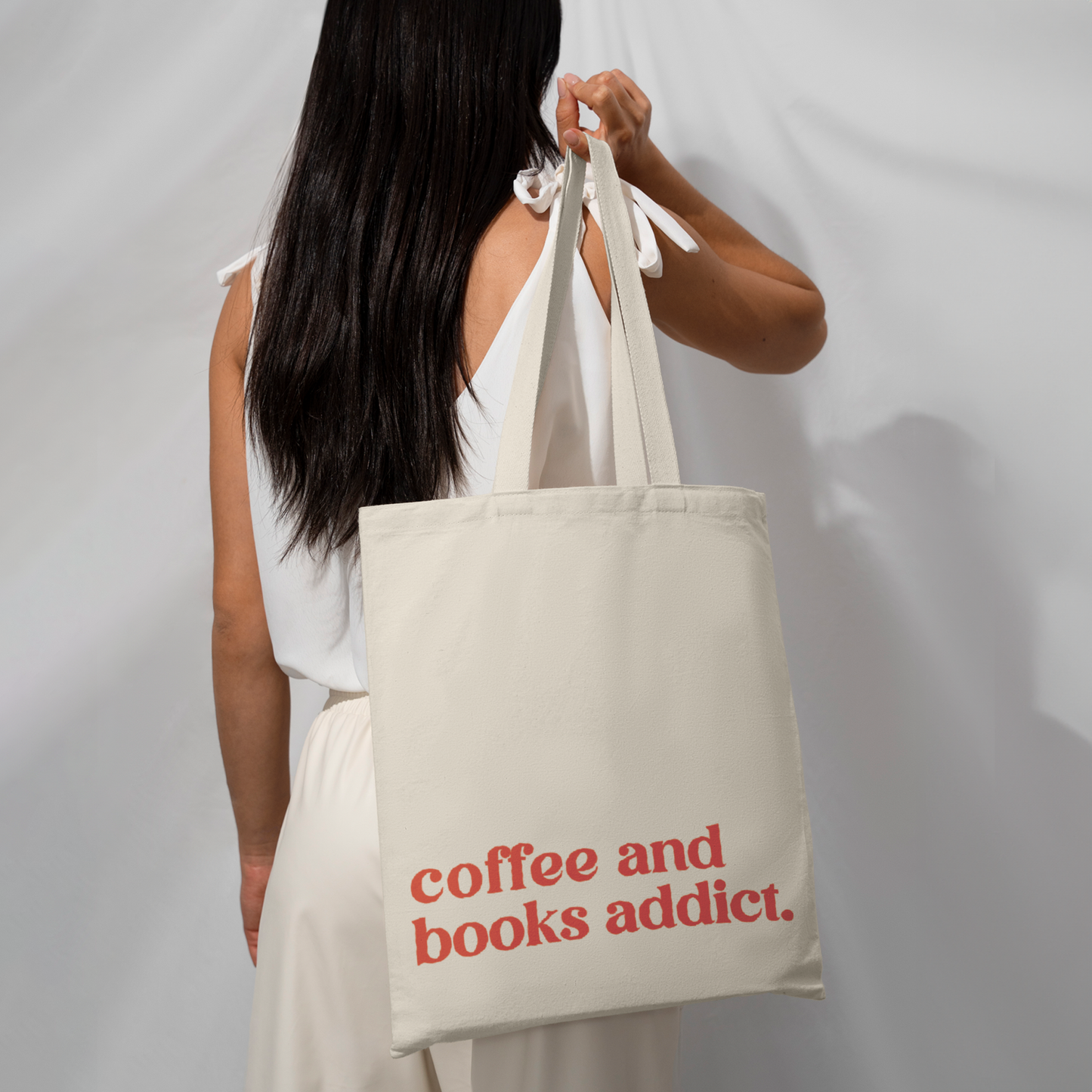 Coffee And Books Addict Tote Bag